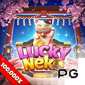 Lucky Neko tic tac toe game